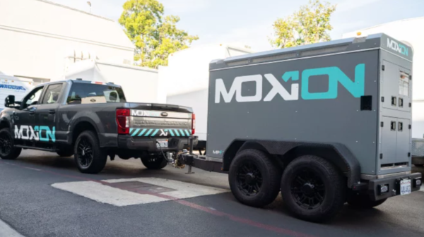 묵시온 파워의 배터리 저장 장치. 디젤발전기보다 부피가 작고, 탄소를 배출하지 않는다. 