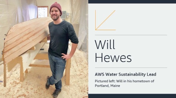 아마존의 물 지속 가능성 책임자인 윌 휴스/홈페이지