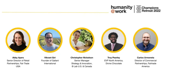 챔피언스 리트리트 2022의 패널. / B The Change