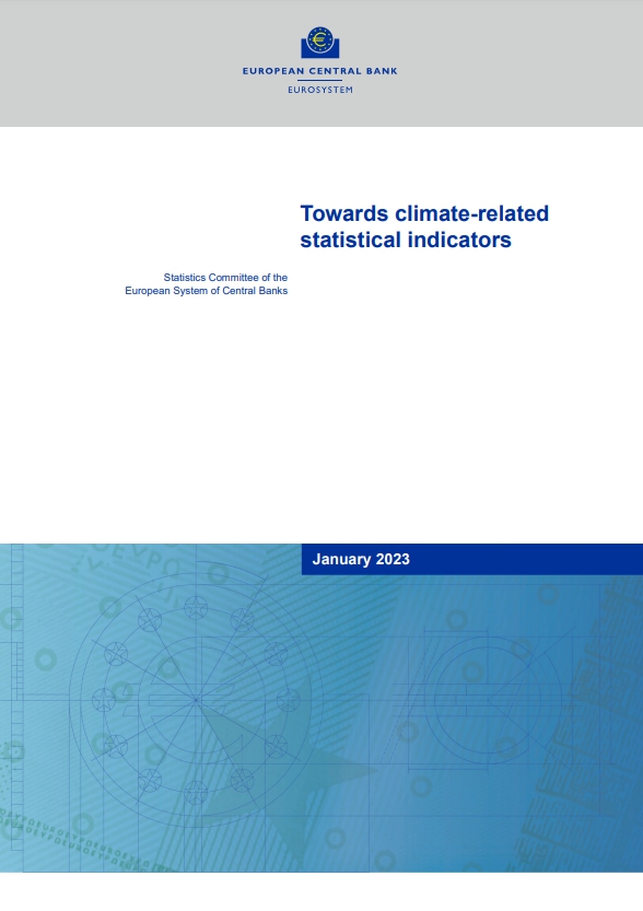 유럽중앙은행(이하 ECB)은 데이터 격차를 줄이기 위해 새로운 기후관련 통계지표를 발표했다.