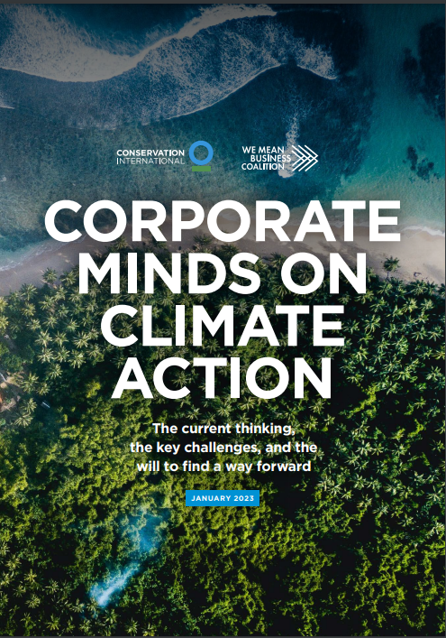 지난 12일에 발간된 글로벌500대 기업의 기후변화행동 인식 보고서/ 위민비즈니스