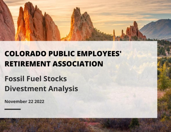 미국 콜로라도 연기금이 화석 연료 투자로 인해 최근 10년 간 약 27억 달러(약 3조원)의 손실을 입었다/코퍼레이트 나잇츠