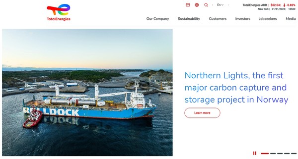 토탈 에너지 홈페이지