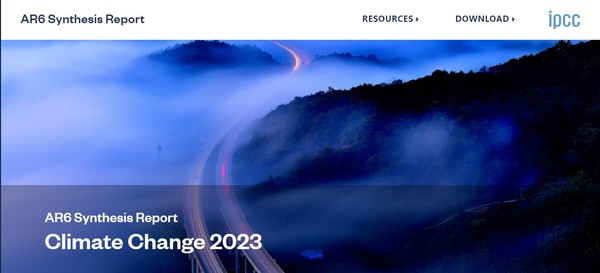 IPCC의 제6차 평가보고서가 지난 20일(현지시각) 최종 승인됐다./ IPCC