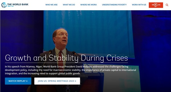 세계은행의 개혁에 대한 '진화 로드맵'이 승인을 앞두고 있다. 미국은 추가 개혁을 요구를 계속하고 있다./ World Bank 