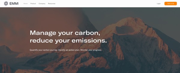 탄소 배출을 정량화하는 기술을 지닌 스타트업, 에미(Emmi)가 글로벌 마켓 인큐베이터 협력 기업으로 선정됐다./ 에미  