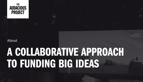TED의 자금 조달 이니셔티브인 '대담한 계획'에 올해 10개 비영리단체가 새로 선정됐다./ The Audacious Project
