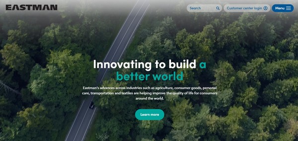  재활용하기 어려운 자동차 폐기물의 재활용 시험을 성공적으로 이끈 이스트먼 홈페이지