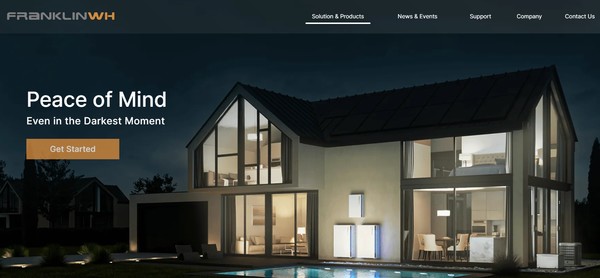  프랭클린 WH의 홈페이지