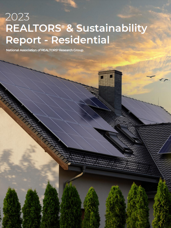 전미부동산협회가 ‘2023부동산 중개업과 지속가능성’ 보고서를 내놓고, 부동산 산업에서 에너지 효율성과 지속 가능성의 중요성이 점점 커지고 있음을 강조했다./ 전미부동산협회