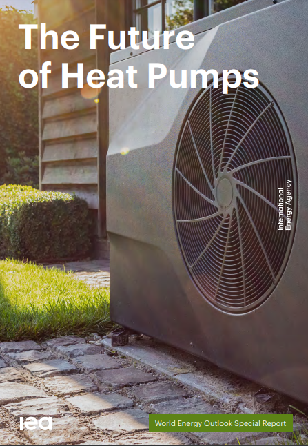 지난달 국제에너지기구에서 발표한 히트펌프 산업 분석 보고서./ IEA