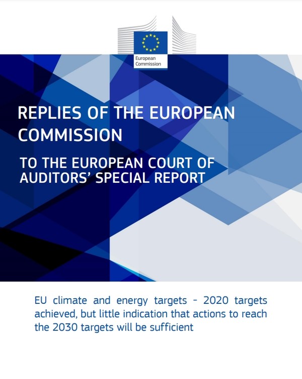 ECA 보고서에 대해 유럽집행위원회는 “2030년 목표를 달성하기 위해 EU 회원국에 추가 지원을 제공하라는 감사관의 권고를 수용한다”는 답변을 내놓았다./ 유럽연합집행위원회