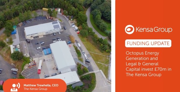 지속 가능한 건축 재료와 저탄소 난방 및 냉각 등 건설 환경 부문의 투자 전망이 밝을 것이다/켄사 그룹