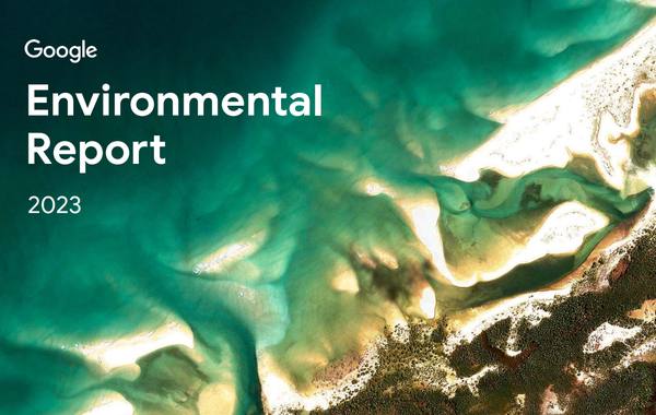 구글의 2023 지속가능성 보고서
