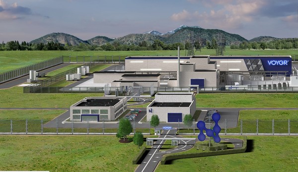  SMR전문 기업 뉴스케일의 홈페이지에 있는 SMR 상상도/홈페이지