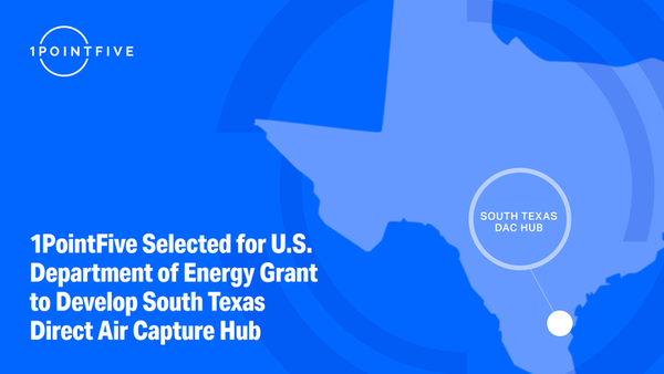 옥시덴탈 페트롤리엄의 자회사 1포인트파이브(1PointFive)가 운영하는 허브는 ‘사우스 텍사스 DAC 허브(South Texas DAC Hub)’라 불린다./ 1포인트파이브