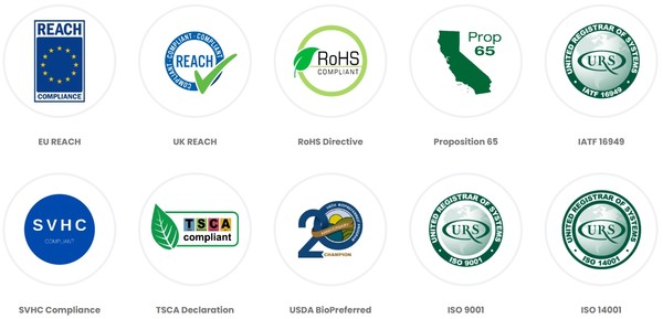  UBQ머티리얼즈가 획득한 인증과 특허들, 모두 14개다/홈페이지