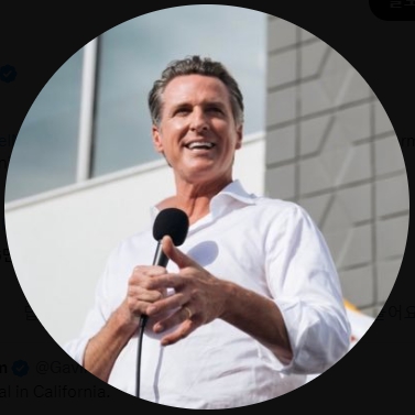  개빈 뉴섬 캘리포니아 주지사/자신의 트위터