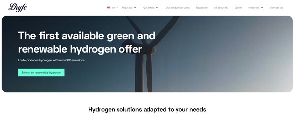  프랑스의 라이프 홈페이지