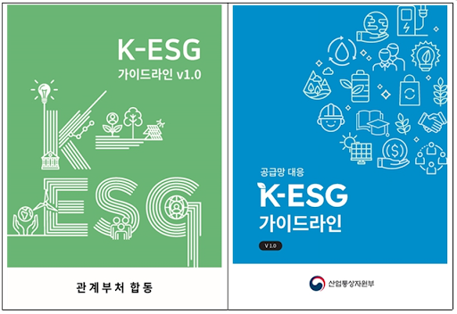 K-ESG 가이드라인과 공급망 대응 K-ESG 가이드라인/산업통상자원부