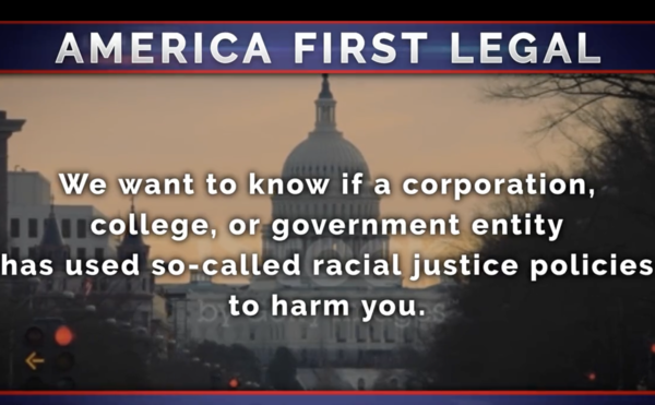 미국 다양성 프로그램으로 인한 차별 사례를 제보받는 아메리카 퍼스트 리걸/ America First Legal