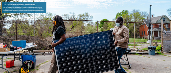 미국 정부가 제5차 국가기후평가 보고서를 발표했다. 보고서는 미국이 세계 평균보다 더 빠른 속도로 온난화가 진행되고 있으며 미국인은 기후로 인해 더욱 광범위하고 악화된 결과를 마주하게 될 것이라고 전망했다./ USGCRP 