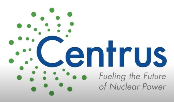  최근 고순도저농축우라늄(HALEU)의 생산을 시작한 미국의 센트러스 에너지의 유튜브 채널 캡처 이미지.