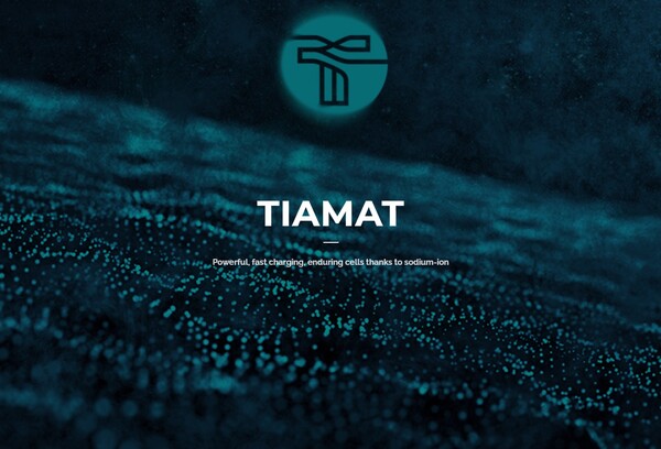  프랑스 스타트업 티아마트의 홈페이지.