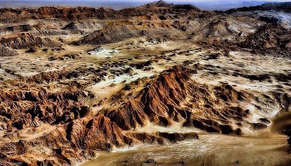 전 세계 리튬 매장량의 50%를 차지하는 리튬 트라이앵글(아르헨티나, 칠레, 볼리비아) 지역의 모습. /플리커