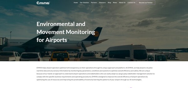  요르단이 개발한 EMMA의 홈페이지.