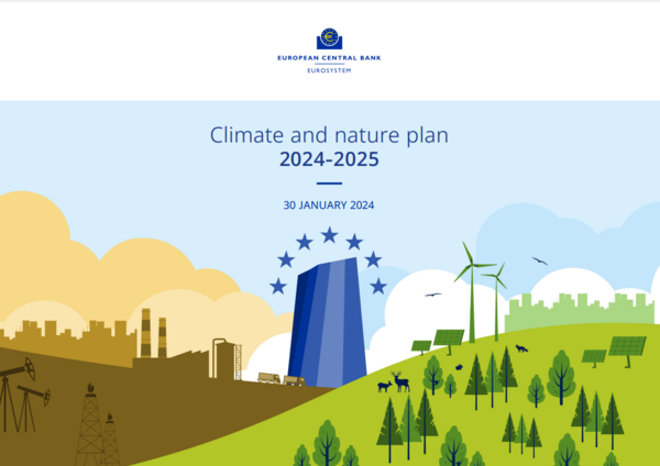 유럽중앙은행이 발표한 기후와 자연 2개년 계획/ECB