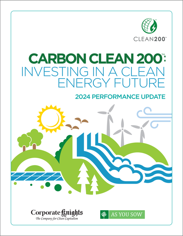 캐나다 미디어 코퍼레이트나이츠와 비영리기관 애즈유소우가 지속가능한 비즈니스로 가장 많은 수익을 올린 기업을 클린 200이라는 이름으로 선정했다고 밝혔다. /애즈유소우