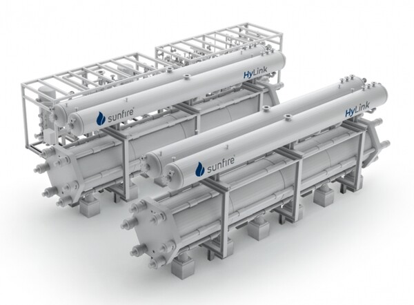  사진은 선파이어의 가압 알칼리 전해조 설비./홈페이지