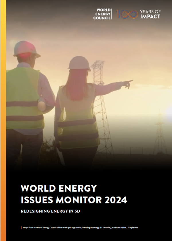 세계에너지협의회가 연례 에너지 이슈 모니터 보고서를 발표했다. / 세계에너지협의회