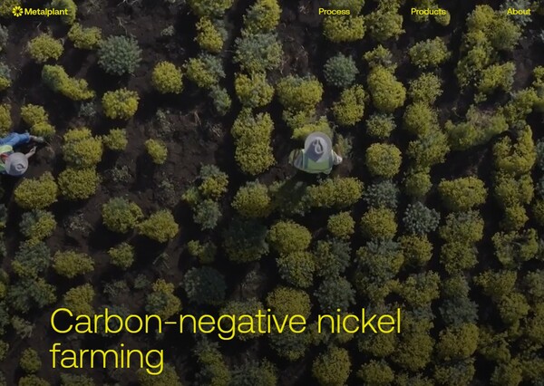  메탈플랜트의 홈페이지.