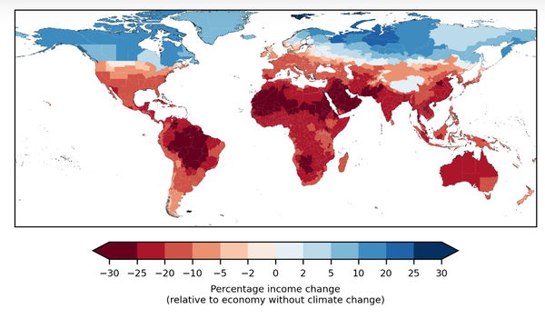 독일 포츠담 기후영향연구소가 기후 변화로 인한 피해가 연간 38조달러(약 5경2402조원)에 이를 수 있다는 내용의 연구를 발표했다./ 포츠담 기후영향연구소