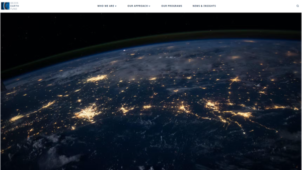 베조스 어스 펀드가 논란에 휩싸였다. / 베조스 어스 펀드 웹사이트