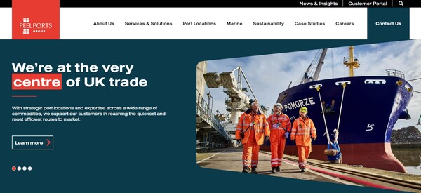  필포츠그룹의 홈페이지