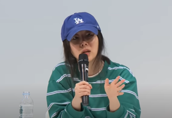 지난 4월 25일 민희진 어도어 대표의 긴급 기자회견/SBS뉴스 유튜브 채널 캡처