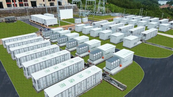  중국 저장성에 위치한 케후아의 BESS 전경./케후아 홈페이지