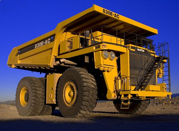  광산용 대형 트럭./발레 홈페이지