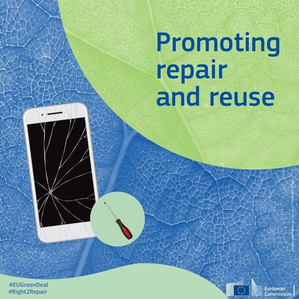 유럽연합의 제품 수리권(R2R)이 공식적으로 발효됐다./디디에 레인더스(Didier Reynders) X