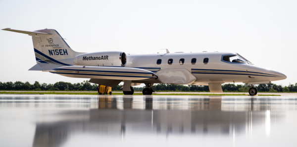 EDF가 항공 모니터링에 활용한 메탄에어 제트기/EDF