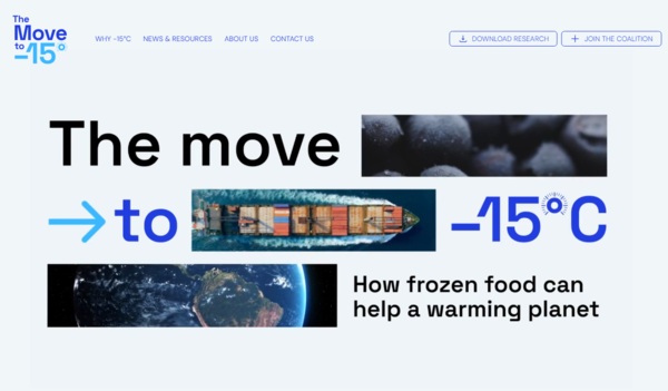 이미지='영하 15°C로 이동 연합' 홈페이지