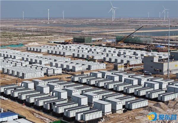 지난 6월 중국에서 795MW 규모의 에너지 저장 시설이 가동을 시작했다./ 동영시 X