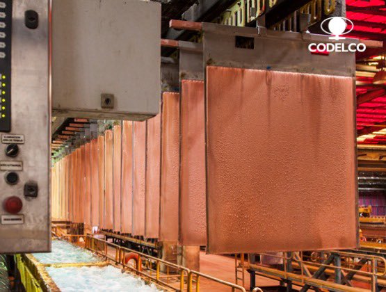 칠레의 국영 구리생산업체인 코델코가 글로벌 녹색에너지 전환 요구에 맞춰 변화를 시도하고 있다. /코델코 x