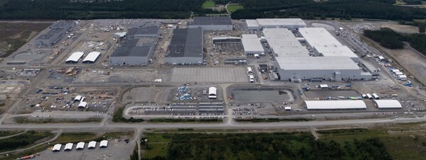  노스볼트 배터리 공장 전경./홈페이지.