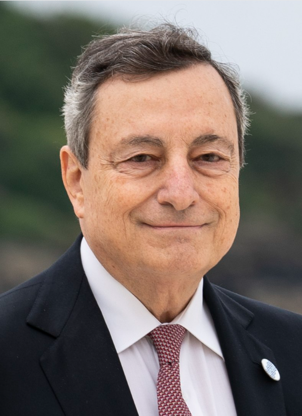 마리오 드라기 전 총재 / 위키피디아 