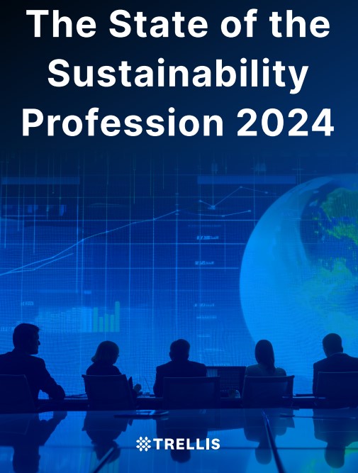 지속가능성 미디어 트렐리스의 '지속 가능성 직업의 상태 2024' 보고서/트렐리스