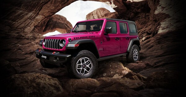  14개 완성차 브랜드를 거느린 스텔란티스의 지프(Jeep) 차량 이미지./지프의 국내 사이트.